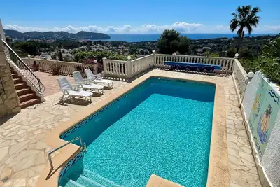 Image de Villa Mimosa - fantastic sea view, chill-out, by Holiday Rentals Villamar - Moraira, Costa Blanca