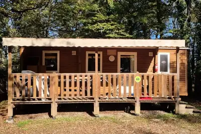Image de 07 Résidence La Garenne, 32m2, 3chambres, clim + Terrasse Couverte + télévision + Lave-vaisselle 6 personnes