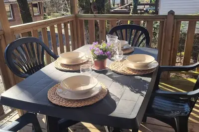 Image de 71 Résidence les chênes + Terrasse couverte +Télévision 4 personnes