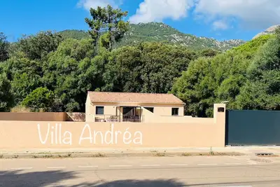 Villa Andréa, 63m2 climatisée et tout équipée au cœur de la vallée du Cavu.