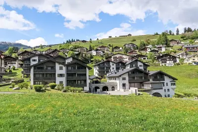 Image de Bel appartement avec Wifi, piscine, Tv, balcon, animaux admis, vue panoramique et parking