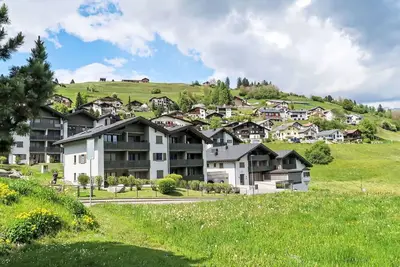 Image de Joli appartement avec piscine, Wifi, Tv, patio, animaux admis, vue panoramique et parking