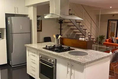 3br 3. 5 baths Malecón Apartment & Terrace – Walk to Cafes, Parks & More!