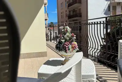 Saturn vacation home. It is located within walking distance of the sea, 150 meters from the center