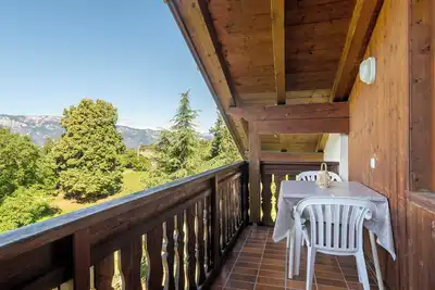 Image de Appartement 'Aldeinerhof 2' avec vue sur les montagnes, terrasse partagée et Wi-Fi