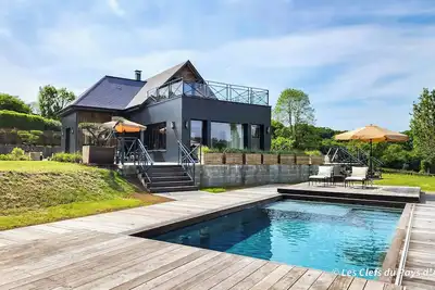 Image de Magnifique Villa avec piscine pour 12 personnes dans le pays d'auge