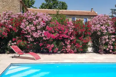 Image de Appartement \"Deuxième Gîte\" avec piscine partagée, Wi-Fi et climatisation