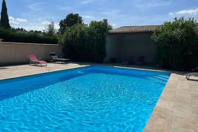 Image de Appartement \"Premier Gîte\" avec piscine partagée, Wi-Fi et climatisation