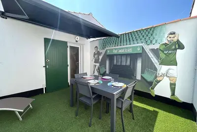 Image de Maison 2 pièces à 600m de la mer avec parking privé