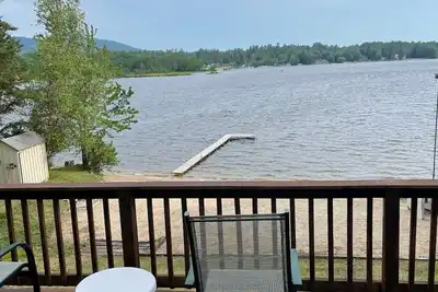 Image de Lakefront home on Leavitt Bay, with private beach, dock, and an amazing view