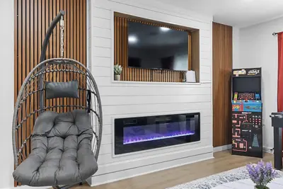 Image de Cozy Home near Nrg, Medical Centre, Toyota Centre with Hot Tub Spa, Arcade, Bbq