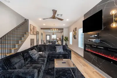 Image de Charming 3-bedroom house in wonderful Houston with WiFi, Ac