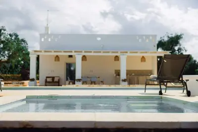 Image de Oasis in the White in centuries-old olive grove