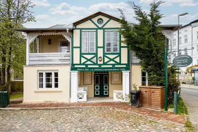 Image de Charming Villa Gustavia in Sassnitz with balcony - FeWo Königsstuhl