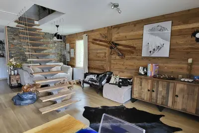 Image de Luxueux duplex 90m2 dern. étage, proche pistes, Garage, Internet, Petits animaux