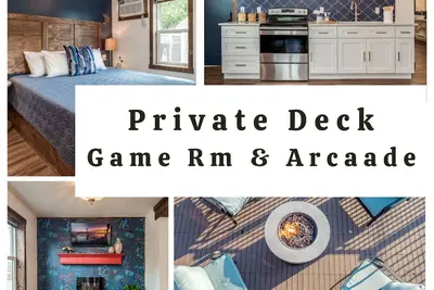 Image de Rooftop & Game Room | Patio | Fireplace