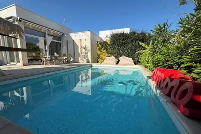 Villa à la Grande Motte Piscine