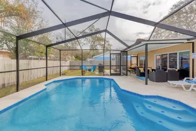 Image de Blue house mini golf-play area pool