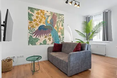 Image de Cozy vacation apartment in Remscheid-Mitte | Netflix | kitchen | 43 sqm