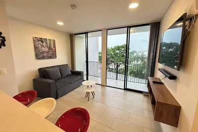 Image de Studio apartment in Laureles with balcony