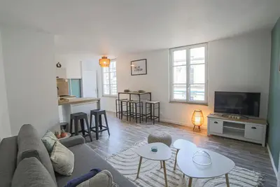 Image de Marianne, duplex pour 4 à proximité de l'hôtel de ville de Rouen