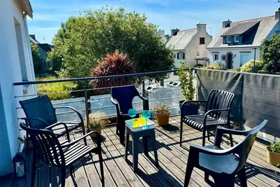 Image de Maison de vacances 'La Maison Ty Logis' avec terrasse privée, jardin privé et Wi-Fi