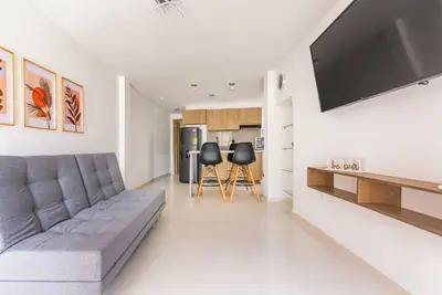 Image de Apartamento 1br, 1 Cama Doble, 1 Sofá Cama Doble.