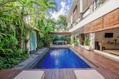 Image de Modern 5-bedroom villa with WiFi, Ac in beautiful Bali