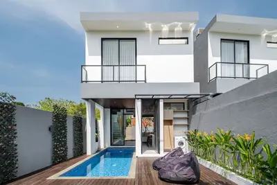 Image de Modern Private Pool Villa 8f-10MinMelasti Beach