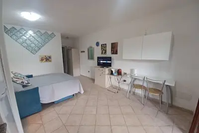 Image de Casa Monella - Studio avec vue latérale sur la mer à 200 m de la plage