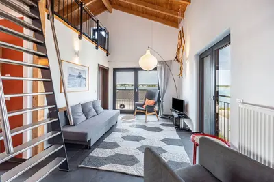 Image de Appartement 'Sonnenwind Am Hainer See' avec vue sur le lac et Wi-Fi