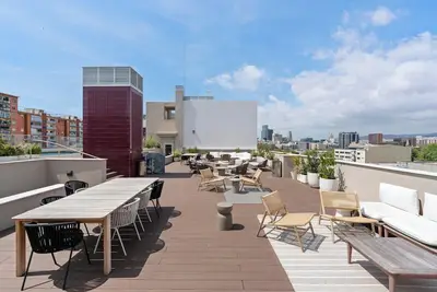 Image de Découvrez votre oasis urbaine : Appartement moderne d'une chambre à coucher dans le quartier dynamique du Forum de Barcelone