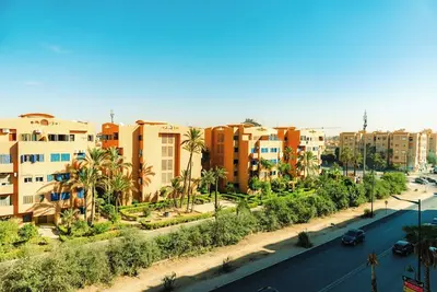 Image de Chic Marrakech Getaway with Pool, Gym & Security