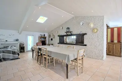 Image de Villa à St-Martin-de-Ré avec piscine chauffée pour 6 pers. , 3 chambres