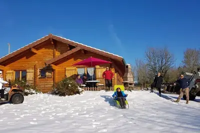 Image de Chalet indépendant à la ferme dans le Jura