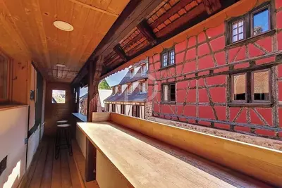 Image de Le Nature d'Eguisheim, Le Nature, avec terrasse calme et parking privé au cœur médiéval d'Eguisheim