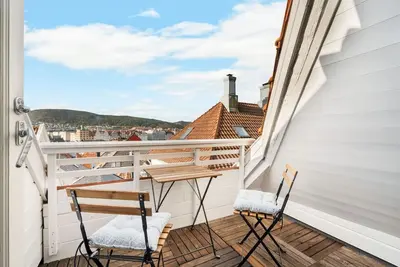 Image de Bryggen Historical Townhouse I Rooftop Views!