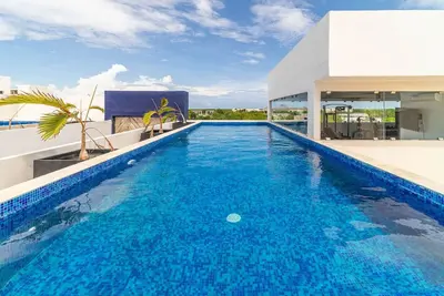 Image de Lux 2 Bd w/ Balcony + Rooftop Pool | Aldea Zama