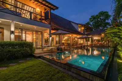 Image de Ricefield View 4 Bdr Villa, Walk to Pererenan Beach