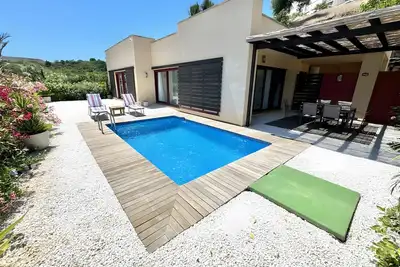 Image de Maison de vacances 'Villa' avec vue sur la montagne, Wi-Fi et climatisation