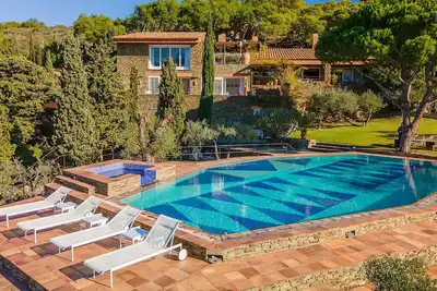Villa à Cadaqués avec 7 chambres à coucher, 16 couchages