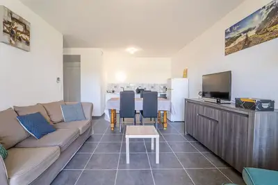 Image de Appartement T3 neuf à Mimizan, 4 pers, proche centre, jardinet, parking inclus