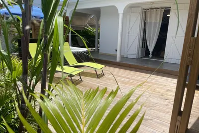 Image de Cottage de la Plage : Jacuzzi, 4 invités, proche plages, au Cœur du Gosier