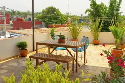 Image de Minimalist Loft with A/C & Terrace Jalatlaco. Perfect for Travelers Pet Friendly