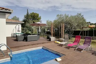 Image de Loue magnifique villa proche des plages