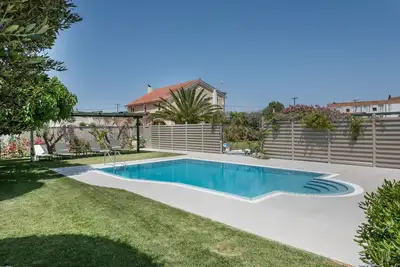 Image de Villa 'Anogia 1' avec vue sur les montagnes, Wi-Fi et climatisation
