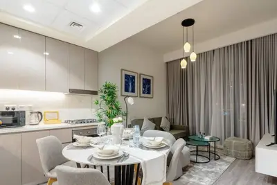 Image de Cozy 1 Bed Apt in Azizi Riviera Dubai-Capital Stay