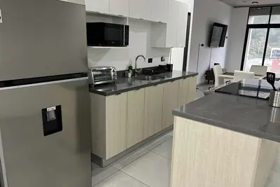 Image de 2-bedroom apartment in Nuevo Cuscatlán with WiFi, fitness room and pool access