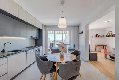 Image de Modern 90 m2 apartment with balcony and the sea view