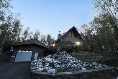 Image de Charming 2-bedroom + loft cabin in Wasilla with Sauna